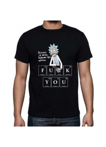 Мъжка тениска Rick and Morty - F**K You 